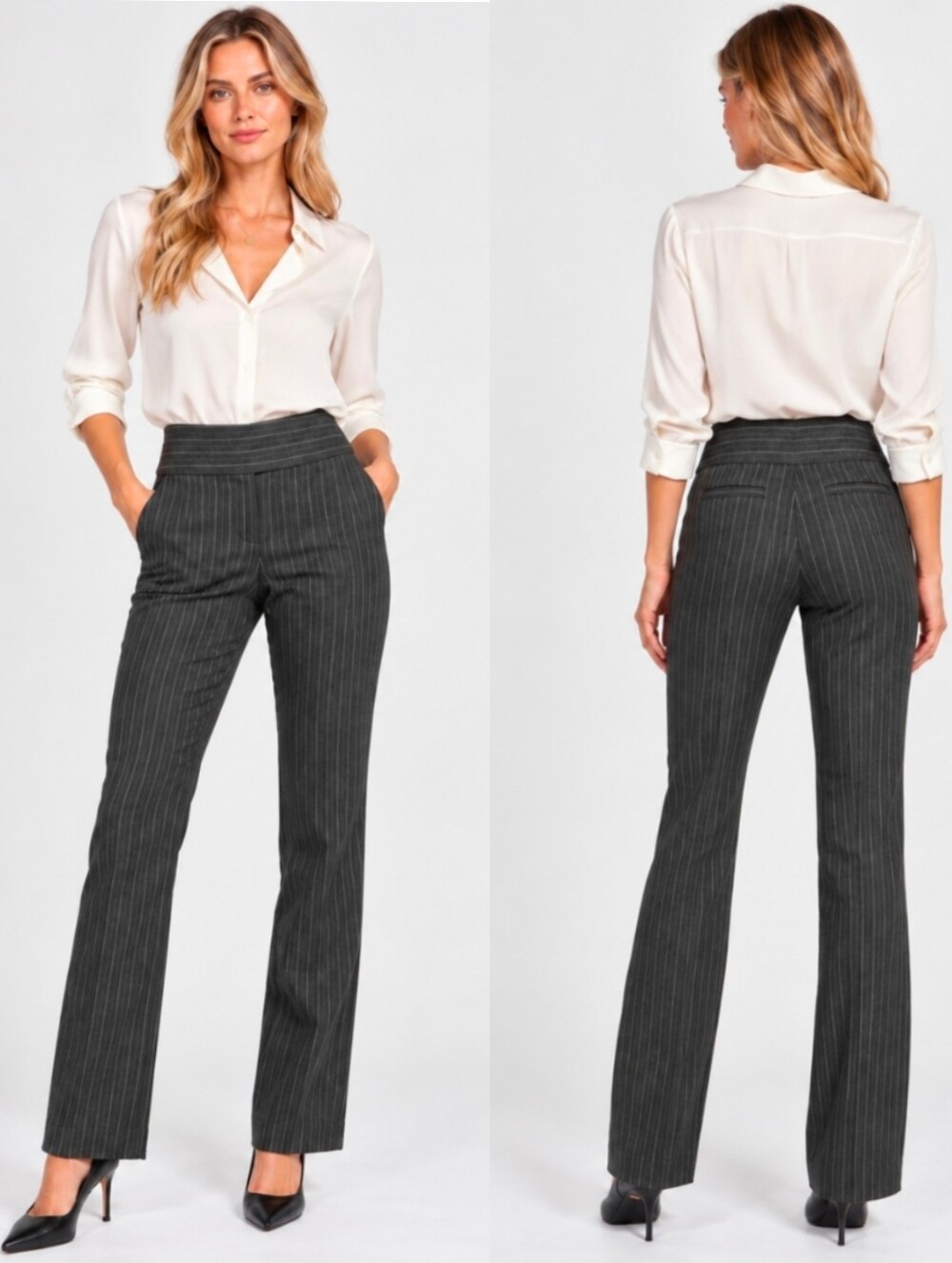 CAbi Style #634 Straight Leg Trousers Size 2